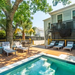 Downtown Charleston Home + Private Pool and Garden